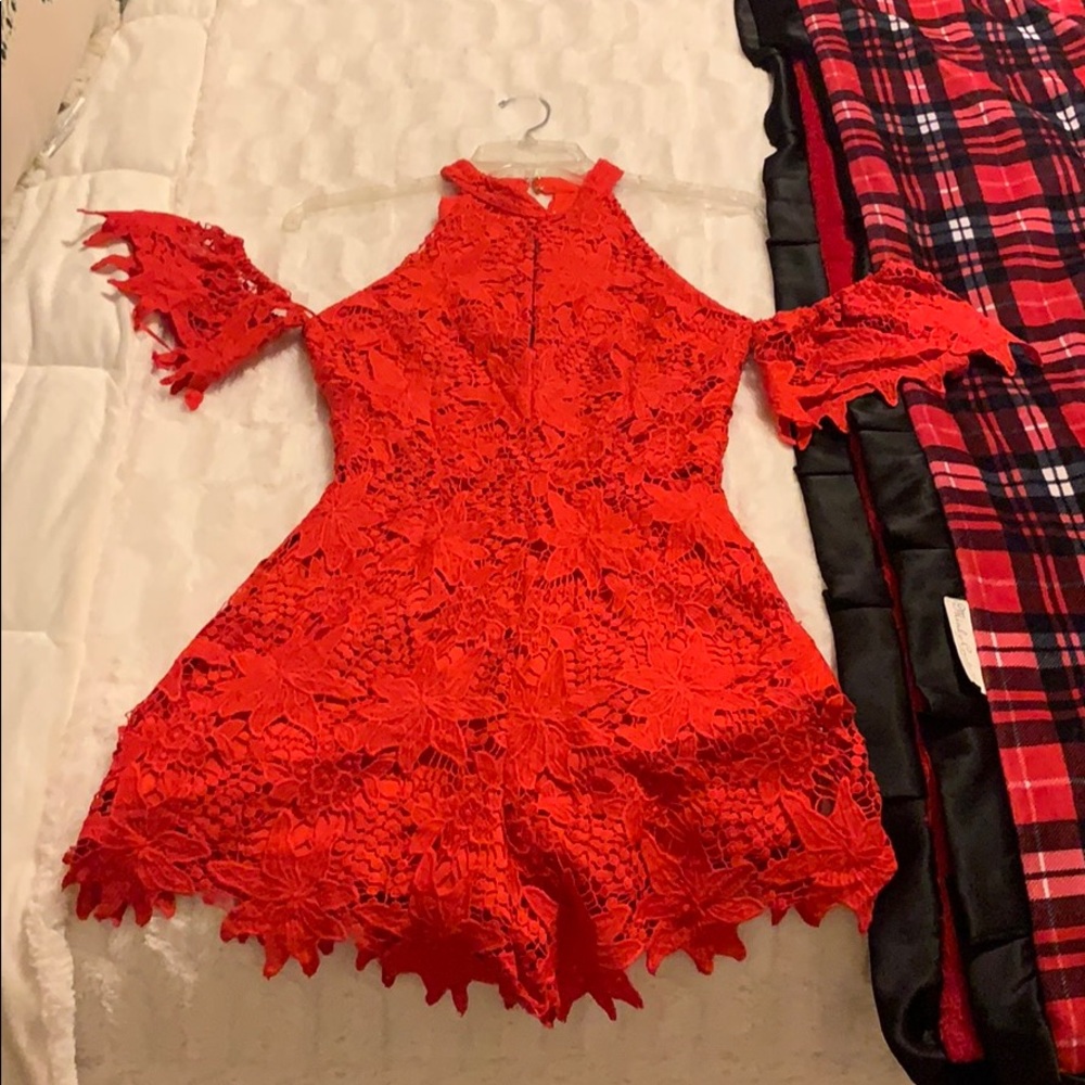 Lace romper